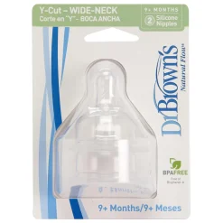 DR BROWN´S Dr. Brown´s - Tetina Boca Ancha para Cereales* Biberones Y Chupetes·Tetinas