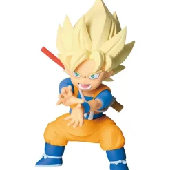 BANDAI Dragon Ball - Figura Son Goku con panel