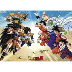 ABYSSE CORP Dragon Ball - Póster Dragon Ball Saiyan vs Freezer 61 x 91 cm* Friki Zone|Merchandising