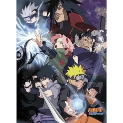 ABYSSE CORP Dragon Ball - Póster Group Ninja War: Naruto vs Sasuke (91.5x61)