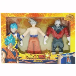 BIZAK Dragon Ball Super - Pack 3 personajes Monsterflex (Varios modelos)* Figuras De Acción