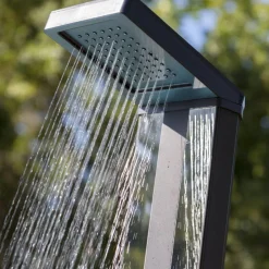 GRE Ducha solar aluminio con sprayer 38L