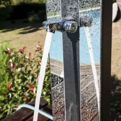 GRE Ducha solar aluminio con sprayer 38L