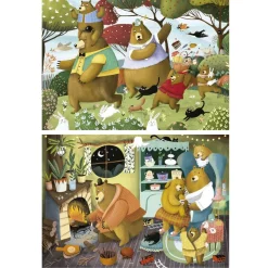 EDUCA BORRAS Educa - Cuentos del bosque - 2 puzzles 20 piezas* Juegos Y Puzzles