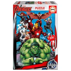 BORRAS Educa - Avengers - Puzzle 200 Piezas