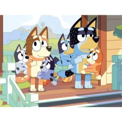 EDUCA BORRAS - Bluey - Puzzle de madera infantil 100 piezas Paisajes ㅤ* Juegos Y Puzzles