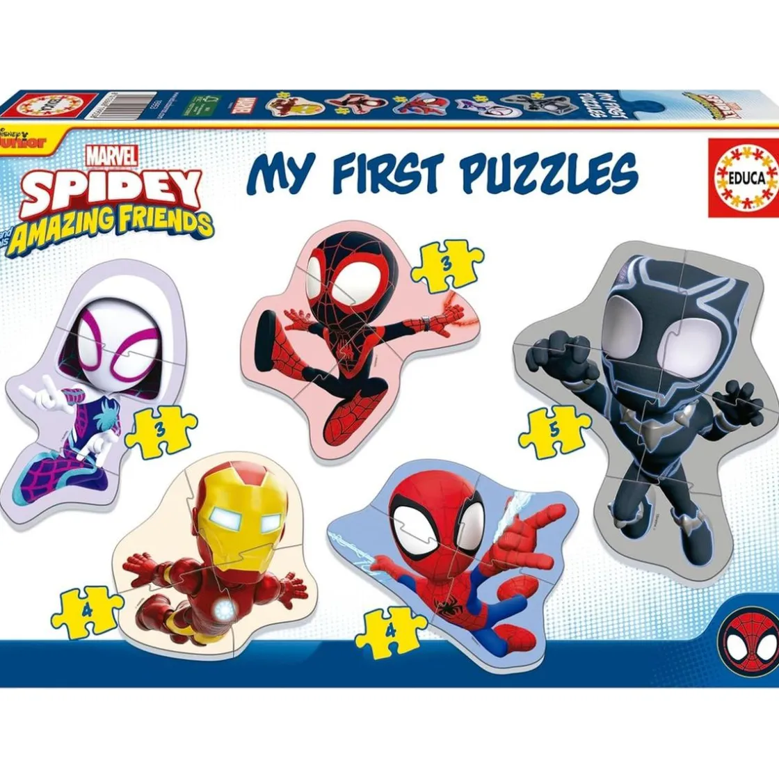 EDUCA BORRAS - DragonBallZ - My First Puzzles Spidey ㅤ* Juegos Y Puzzles