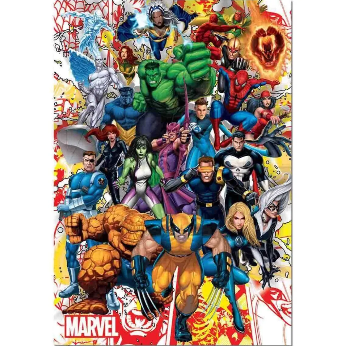 EDUCA Borras - Héroes Marvel - Puzzle 500 Piezas* Juegos Y Puzzles