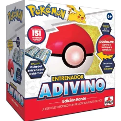 BORRAS Educa - Pokemon - Juego de adivinanza Pokémon Entrenador y colección de Poké Ball ㅤ* Friki Zone|Juegos Y Puzzles