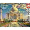 EDUCA BORRAS - Puzzle 1000 piezas Taj Mahal con cola Fix para montaje y colgar ㅤ* Juegos Y Puzzles
