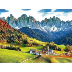 EDUCA BORRAS - Puzzle de 2000 Piezas Otoño en Las Dolomitas ㅤ* Juegos Y Puzzles