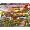 EDUCA BORRAS - Puzzle de 1500 piezas: Paseo Italiano, 85 x 60 cm, con cola fix para colgar ㅤ* Juegos Y Puzzles