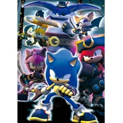 EDUCA BORRAS - Puzzle infantil Sonic Prime Neon de 300 piezas ㅤ* Juegos Y Puzzles