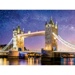 EDUCA BORRAS - Puzzle Luminoso Tower Bridge Londres 1000 Piezas ㅤ* Juegos Y Puzzles