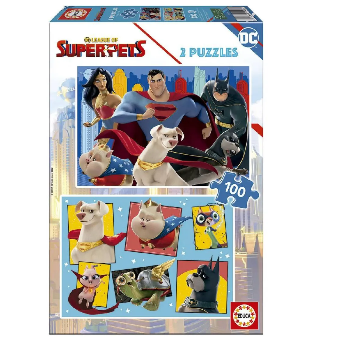 EDUCA BORRAS - Puzzles League of Super-Pets