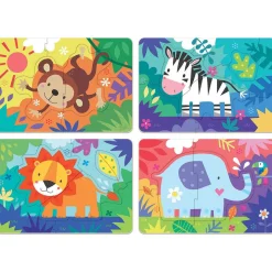 EDUCA BORRAS Educa Borrás - Animales de la selva - My first 4 puzzles* Juegos Y Puzzles