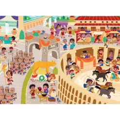 EDUCA BORRAS Educa Borrás - Antigua Roma - Puzzle 300 piezas Happy Learning* Juegos Y Puzzles