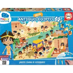 EDUCA BORRAS Educa Borrás - Antiguo Egipto - Puzzle 150 piezas Happy Learning