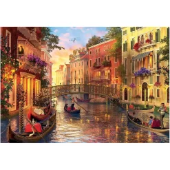 EDUCA Borrás - Atardecer en Venecia - Puzzle 1500 piezas* Juegos Y Puzzles