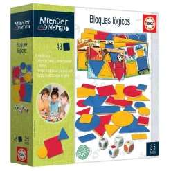 EDUCA BORRAS Educa Borrás - Bloques lógicos - Juego de mesa* Juguetes Educativos Y Libros