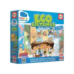 EDUCA BORRAS Educa Borrás - Ecosistemas - Juego de cartas Happy Learning