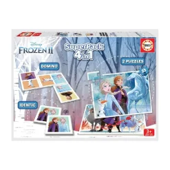 EDUCA Borrás - Frozen - Superpack Frozen II* Juguetes Educativos Y Libros|Juegos Y Puzzles