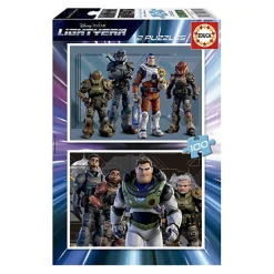 EDUCA BORRAS Educa Borrás - Lightyear - Pack 2 puzzles 100 piezas