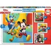 EDUCA BORRAS Educa Borrás - Pack 4 puzzles progresivos Mickey and Friends