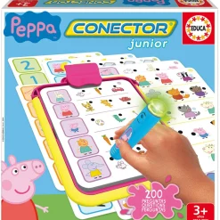 EDUCA Borrás - Peppa Pig - Conector Junior* Juguetes Educativos Y Libros|Juegos Y Puzzles