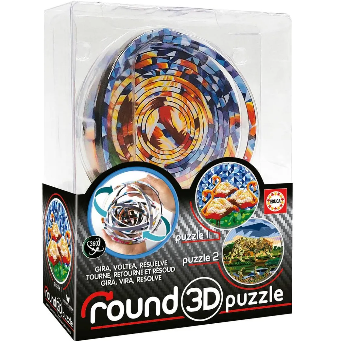 EDUCA BORRAS Educa Borrás - Puzzle redondo 3D Elizabeth Sutton* Juegos Y Puzzles