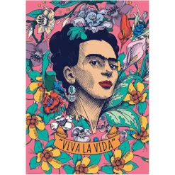 EDUCA BORRAS Educa Borrás - Viva la Vida, Frida Kahlo - Puzzle 500 piezas