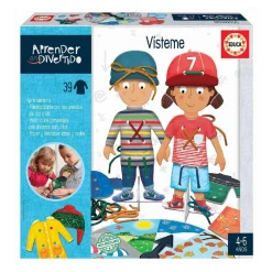 EDUCA BORRAS Educa Borrás - Vísteme - Juego de mesa