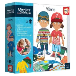 EDUCA BORRAS Educa Borrás - Vísteme - Juego de mesa