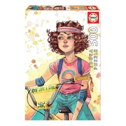 EDUCA BORRAS Educa Borrás - Run like a Girl - Puzzle 500 piezas