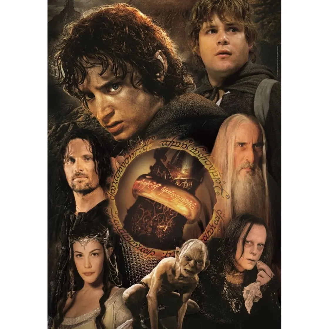 CLEMENTONI El Señor de los Anillos - Puzzle 1000 piezas