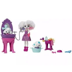 ENCHANTIMALS Enchantilmals - Salón de belleza de Perris Poodle* Muñecas
