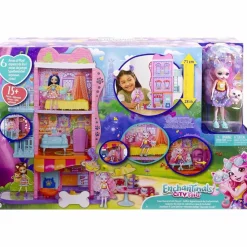 ENCHANTIMALS - Apartamento de Palmer Pomeranian* Muñecas