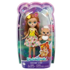 MATTEL Enchantimals - Biloxi Bear y Trail* Muñecas