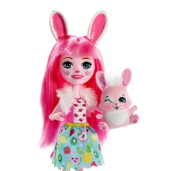 MATTEL ESPANA Enchantimals - Muñeca con Mascota - Bree Bunny y Twist