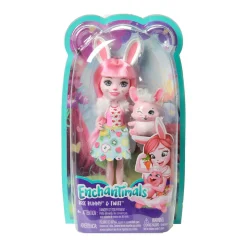 MATTEL ESPANA Enchantimals - Muñeca con Mascota - Bree Bunny y Twist