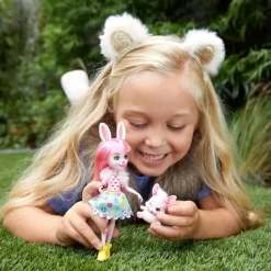 MATTEL ESPANA Enchantimals - Muñeca con Mascota - Bree Bunny y Twist