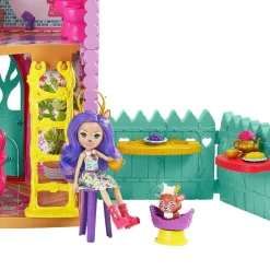 BARBIE Enchantimals - muñeca Danessa Deer con casa de ciervos