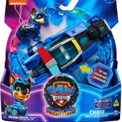 SPIN MASTER Energía - Patrulla Canina - Coche de juguete con figura de acción, luces y sonidos de Paw Patrol ㅤ