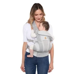 ERGOBABY - Mochila Porteo Omni Breeze Gris Perla