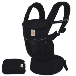ERGOBABY - Mochila Porteo Omni Breeze Negro