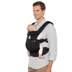 ERGOBABY - Mochila Porteo Omni Breeze Negro