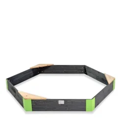 Exit Toys Exit - Arenero de madera Aksent Hexágono 200 x 170 cm