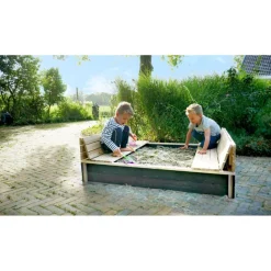 Exit Toys Exit - Arenero de madera Aksent 136 x 132 cm* Juguetes De Verano