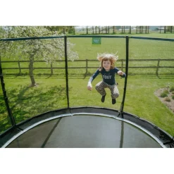 Exit Toys Exit - Cama elástica Allure Premium 366 cm negro