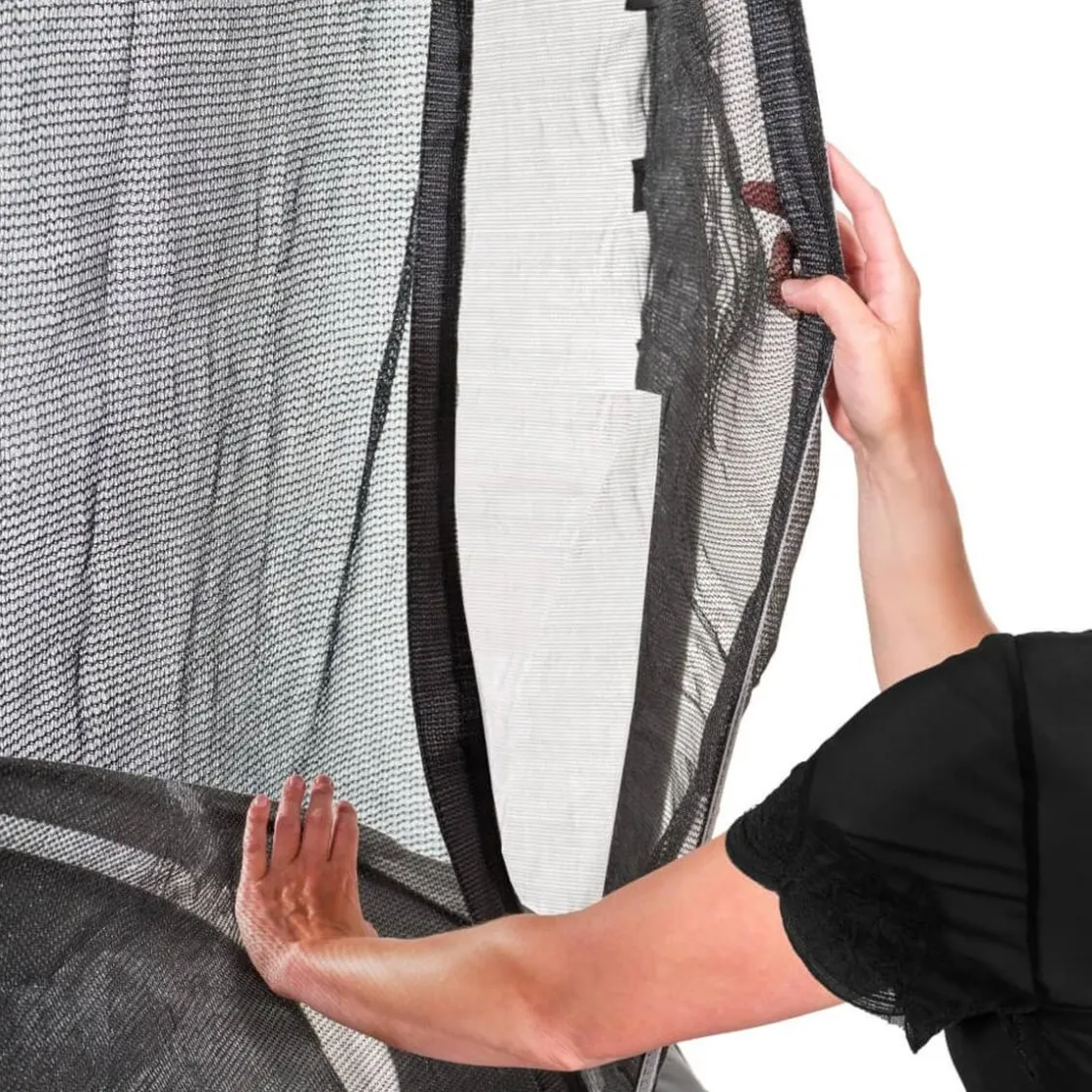 Exit Toys Exit - Cama elástica Allure Classic 214 x 366 cm negro